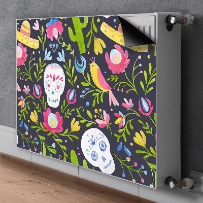 Magnetische mat voor de radiator Mexicaanse motieven