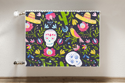 Magnetische mat voor de radiator Mexicaanse motieven