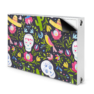 Magnetische mat voor de radiator Mexicaanse motieven
