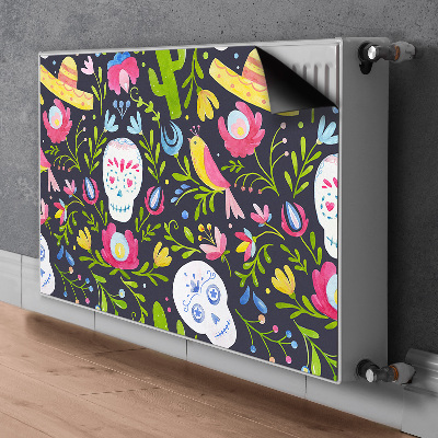 Magnetische mat voor de radiator Mexicaanse motieven