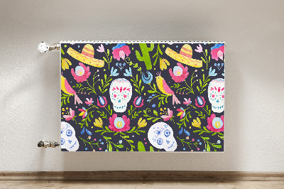 Magnetische mat voor de radiator Mexicaanse motieven