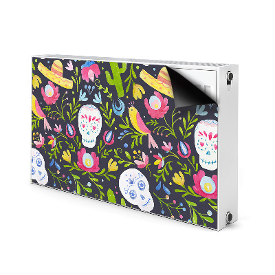 Magnetische mat voor de radiator Mexicaanse motieven