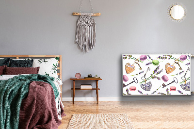 Magnetische radiatormat Oude retro-toetsen