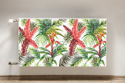 Decoratieve radiatormat Jungle