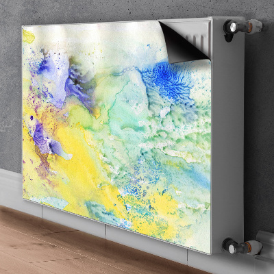 Magnetische bedrukte mat Kleurrijke plekken