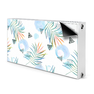 Magnetische radiatormat Tropisch patroon