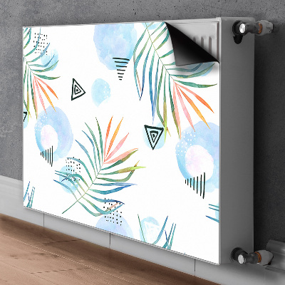Magnetische radiatormat Tropisch patroon