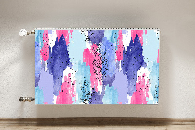 Decoratieve radiatormat Aquarel abstractie