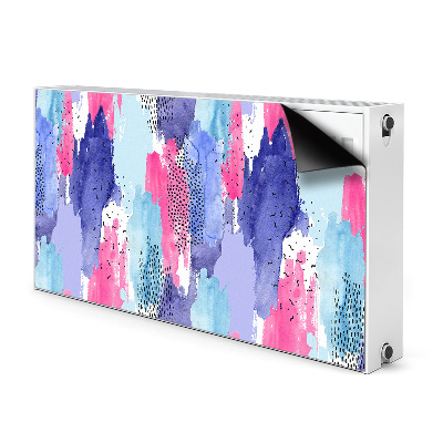 Decoratieve radiatormat Aquarel abstractie