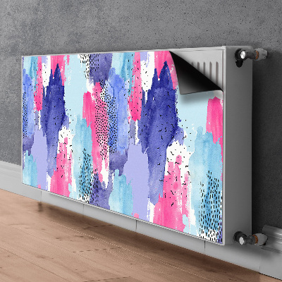 Decoratieve radiatormat Aquarel abstractie