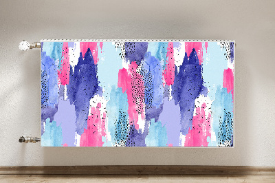 Decoratieve radiatormat Aquarel abstractie