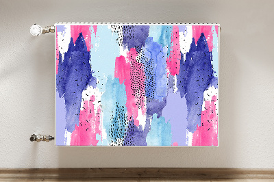 Decoratieve radiatormat Aquarel abstractie