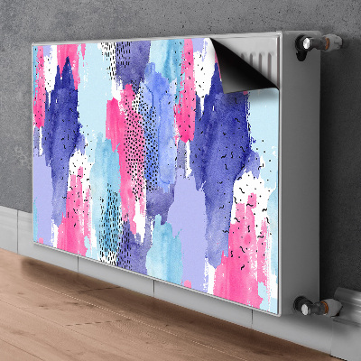 Decoratieve radiatormat Aquarel abstractie