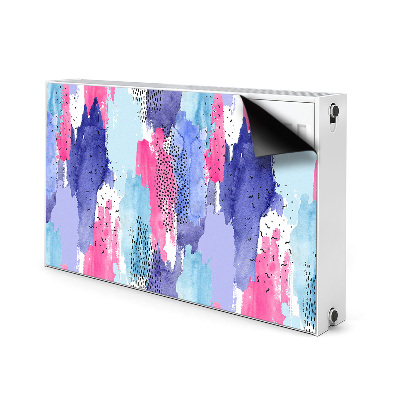 Decoratieve radiatormat Aquarel abstractie