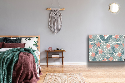 Magnetische radiatormat Tropische muurschildering