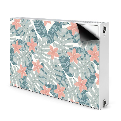 Magnetische radiatormat Tropische muurschildering