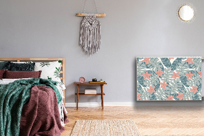 Magnetische radiatormat Tropische muurschildering