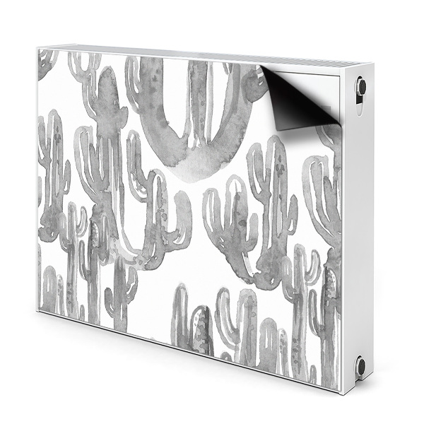 Magnetische bedrukte mat Geschilderde cacti