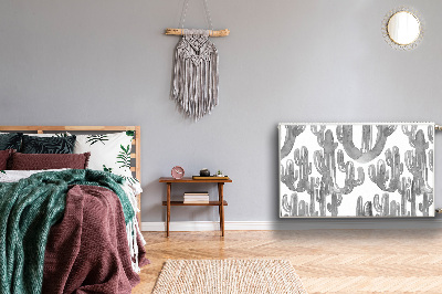 Magnetische bedrukte mat Geschilderde cacti