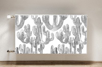 Magnetische bedrukte mat Geschilderde cacti
