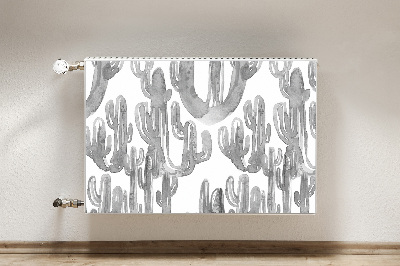 Magnetische bedrukte mat Geschilderde cacti