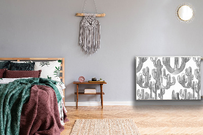Magnetische bedrukte mat Geschilderde cacti