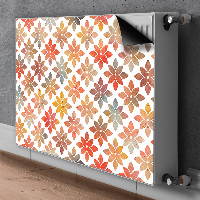 Magnetische bedrukte mat Bloemenpatroon