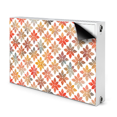 Magnetische bedrukte mat Bloemenpatroon
