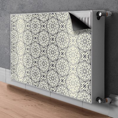 Magnetische bedrukte mat Bloemenpatroon