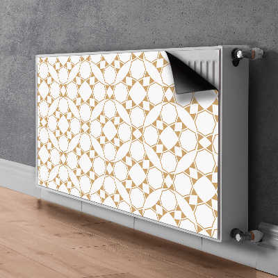 Decoratieve radiatormagneet Geometrisch patroon