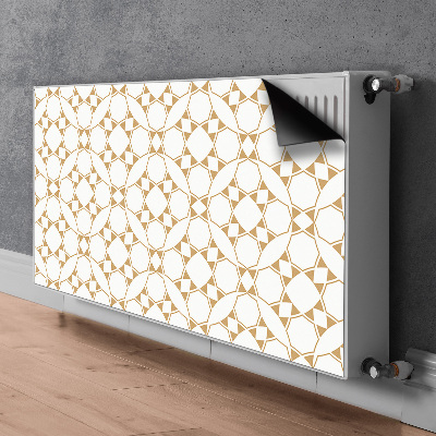 Decoratieve radiatormagneet Geometrisch patroon
