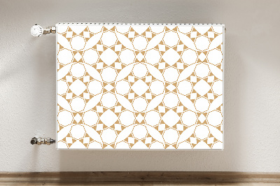 Decoratieve radiatormagneet Geometrisch patroon