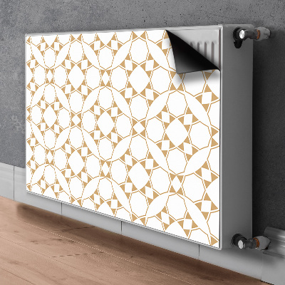 Decoratieve radiatormagneet Geometrisch patroon