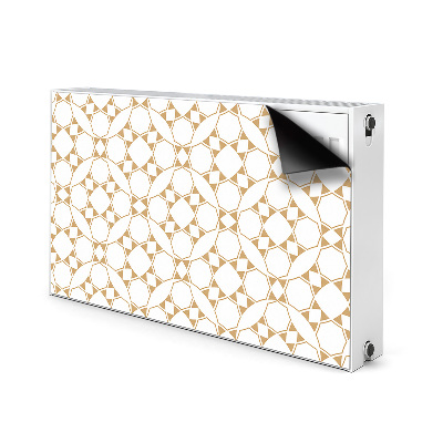Decoratieve radiatormagneet Geometrisch patroon
