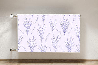 Magnetische bedrukte mat Lavendelbloemen