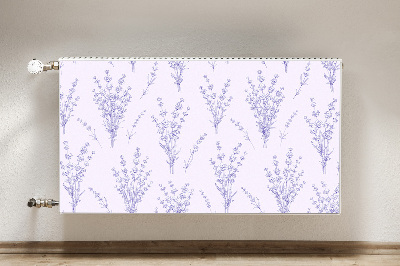 Magnetische bedrukte mat Lavendelbloemen