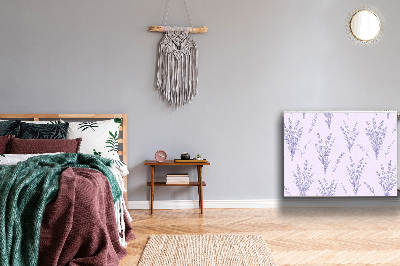 Magnetische bedrukte mat Lavendelbloemen