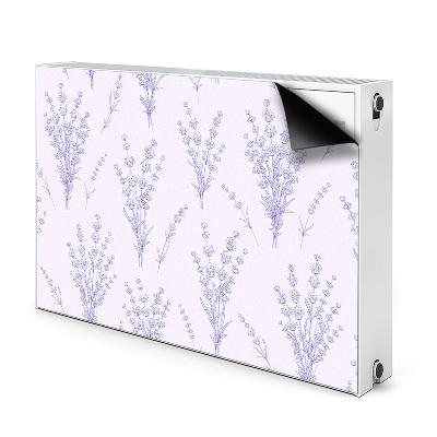 Magnetische bedrukte mat Lavendelbloemen