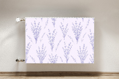 Magnetische bedrukte mat Lavendelbloemen