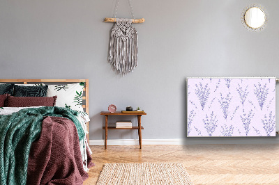 Magnetische bedrukte mat Lavendelbloemen