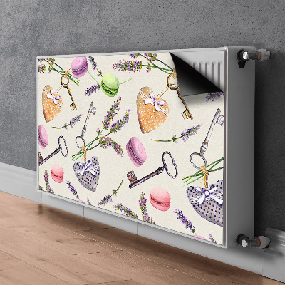 Magnetische radiatormat Harten en peperkoek
