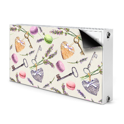 Magnetische radiatormat Harten en peperkoek