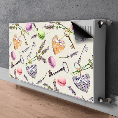 Magnetische radiatormat Harten en peperkoek
