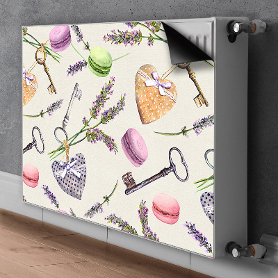 Magnetische radiatormat Harten en peperkoek