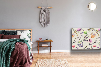Magnetische radiatormat Harten en peperkoek