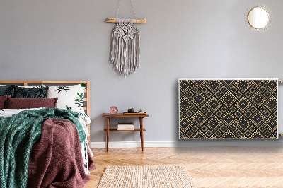 Decoratieve radiatormat Geometrische illusie