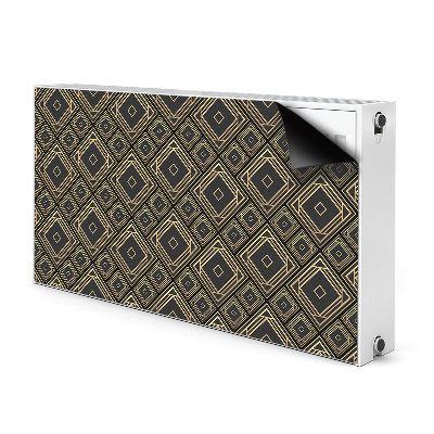 Decoratieve radiatormat Geometrische illusie