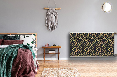 Decoratieve radiatormat Geometrische illusie
