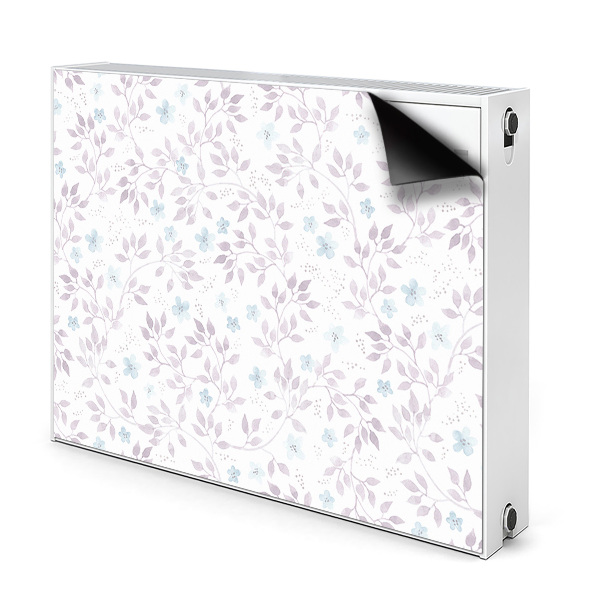 Decoratieve radiatormat Takken met bladeren