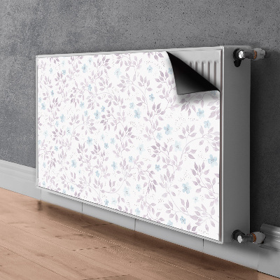 Decoratieve radiatormat Takken met bladeren